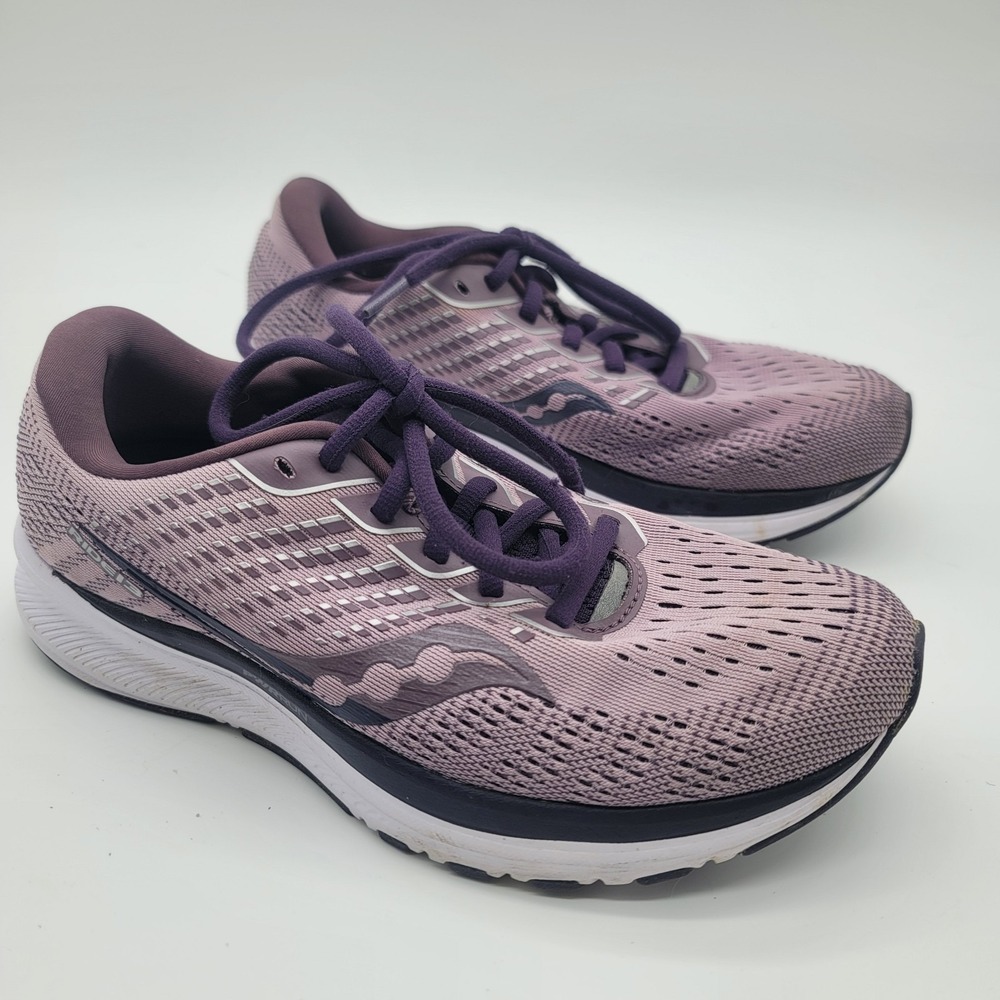 Saucony Ride 13 PWRRUN Running Shoes Purple Women's Size 7 S10579-20